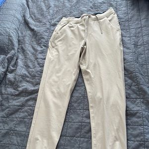 NEW, never worn Birddogs Men’ Joggers, Tan, Size L